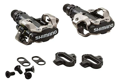 Pedales De Bicicleta Shimano Pdm520 Clipless Spd, Negros, Wi