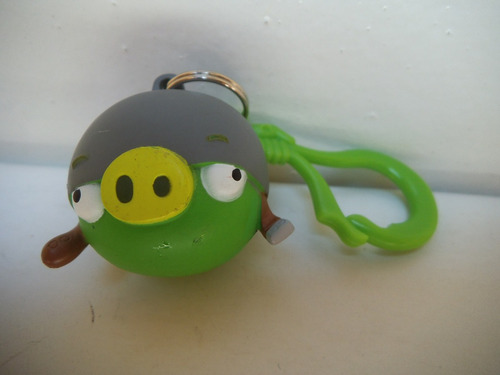 Imagen 1 de 2 de Llavero Cerdo Angry Birds Rovio