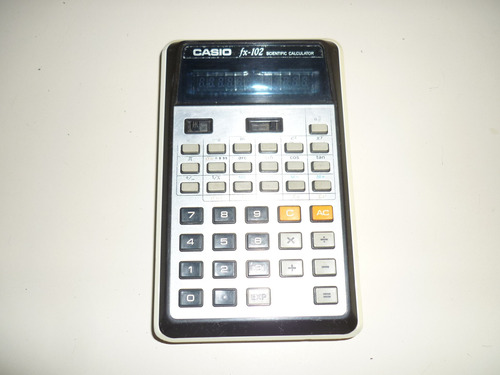 Calculadora Científica Casio Fx-102 Para Reparar.