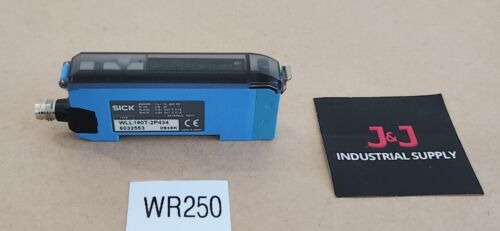 *preowned* Sick Wll190t-2p434 Fiber Optic Sensor 12-24vd Aah