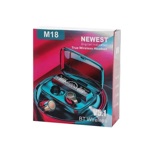 Auriculares Inalámbricos M18 Tws Espejo Estéreo Bluetooth