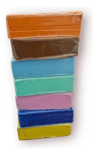 Arcilla Para Modelar De Colores 500gr Juego Recreativo