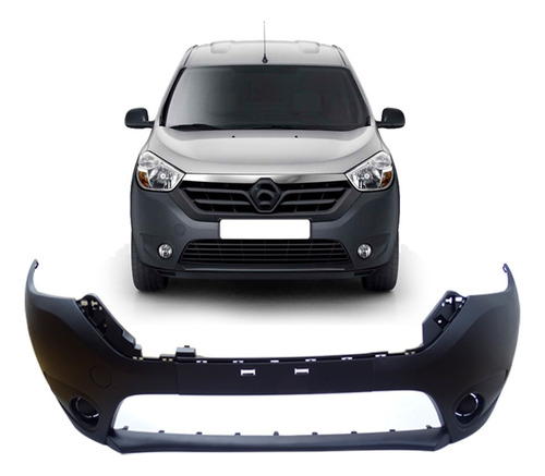 Parachoque Frontal Compatible Con Renault Dokker 2015-2019