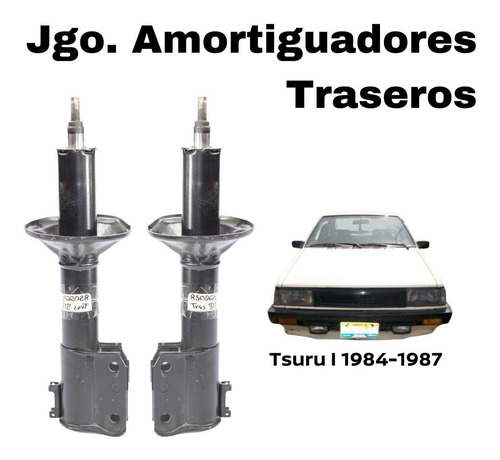 Rear Shocks Absorbers Tsuru 1986 Gabriel