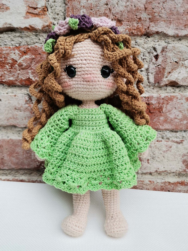 Muñeca Tejida A Crochet