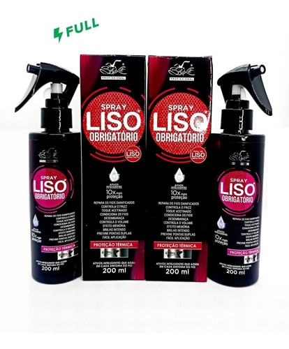 Kit 2 Protetor Térmico Finalizador Liso Obrigatorio Volume 