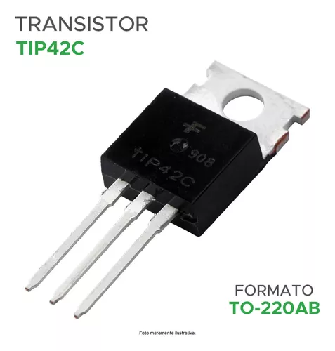 Kit 10 Peças Transistor Tip42c = Tip 42c = Tip42= Tip-42c