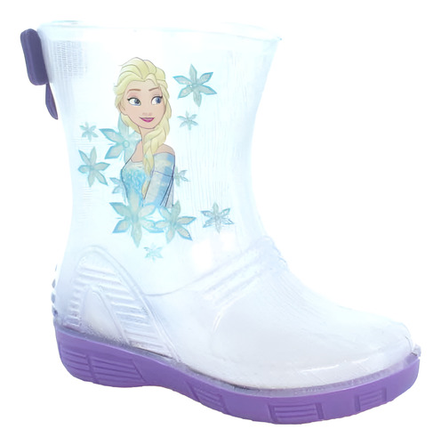 Botas De Lluvia Bubble Gummers Para Niña Elsa De Frozen (14.