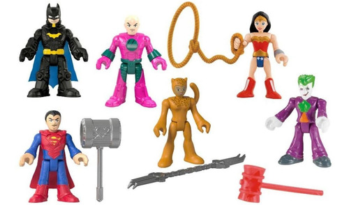 Fisherprice Dc Super Heroes Vs. Villanos Exclusivo Paqu...