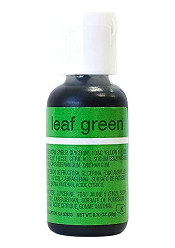 Colorante En Gel Verde  20 Ml - mL a $650