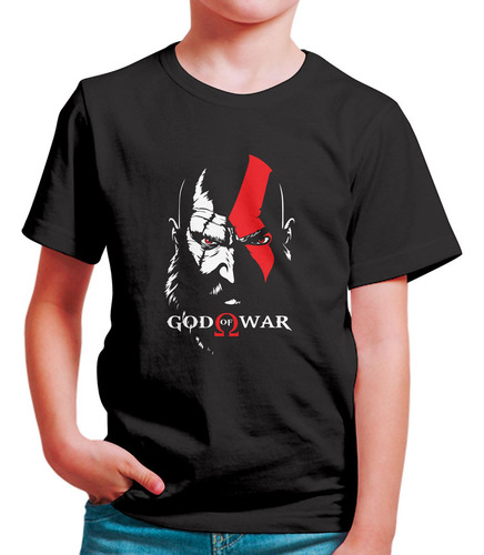 Polo Niño God Of War Face 2 (d1214 Boleto.store)