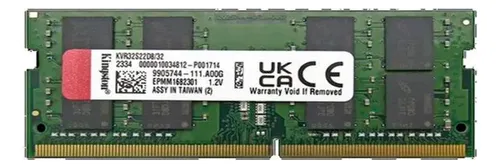 Memoria Ram Kingston 32gb 3200mt/s Ddr4