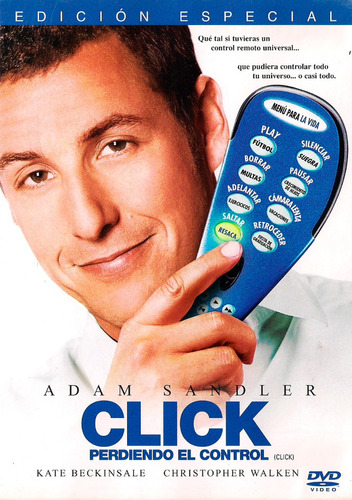 Dvd - Click Perdiendo El Control - Adam Sandler