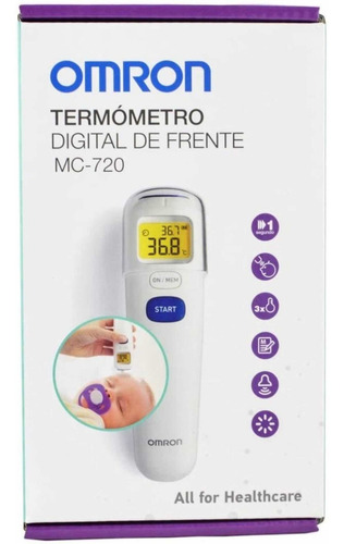Termómetro Digital Frente Omron Mc-720 Bebé