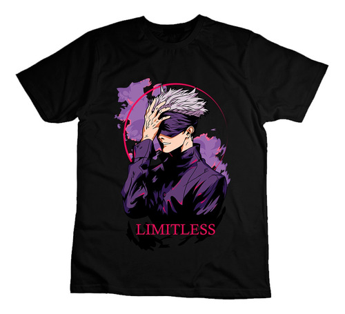 Camisa Anime Jujutsu Kaisen Gojo Playera Personalizada