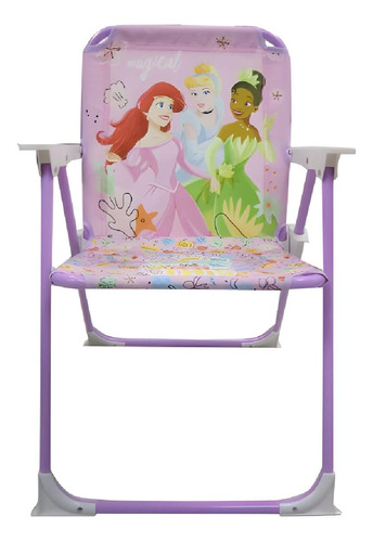 Silla Clásica De Playa Infantil Plegable - Violeta