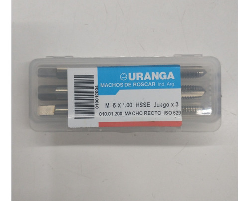 Imagen 2 de 7 de Juego De Machos Uranga Hsse M6 X 1,00
