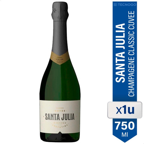 Espumante Santa Julia Champagne Classic Cuvee - 01almacen