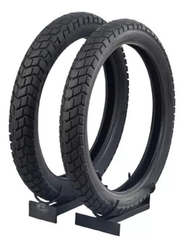 Par De Pneus Moto Yamaha Ybr Factor Dafra Speed Suzuki Yes