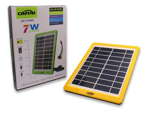 Kit Solar De Carga Para Camping Cargador Celular Powebank