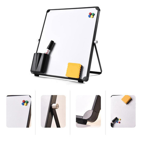 Pizarra Blanca Plegable Borrado En Seco For Mesa 30 X