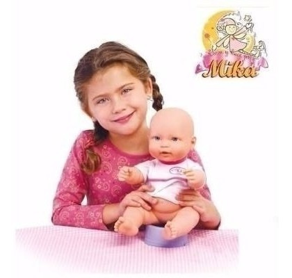 Muñeca Bebe Bebote Mika Llora Y Hace Pis La-le-lu