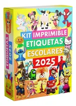 Comprar Kit Imprimible Etiquetas Escolares Full 800 Kits Editables!