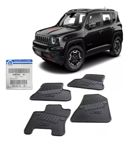 Jg Tapetes Borracha Renegade 1.3 Turbo T270 22 23 24 Mopar
