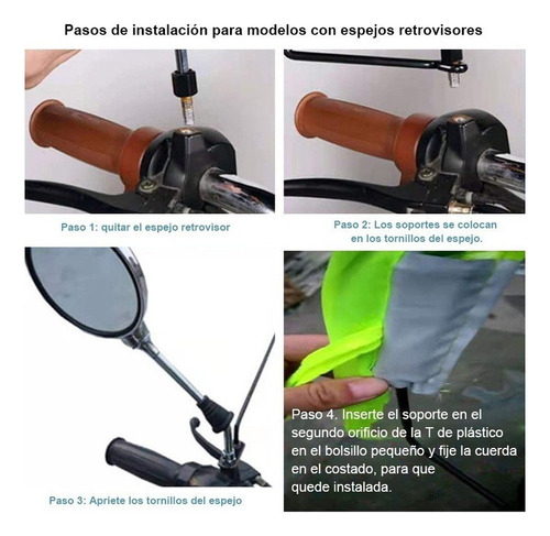 Toldo Cubresol Moto General Impermeable Para Motocicletas