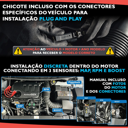 Kit De Potência E Aceleração Turbo - Piggyback + Shiftpower