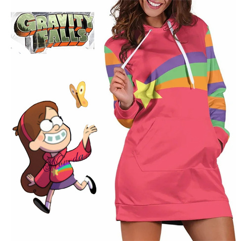 Disfraz De Anime De Gravity Falls, Cosplay De Mabel Pines