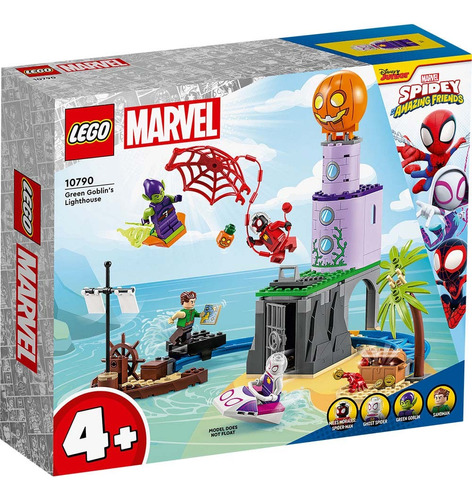 Lego 10790 Spidey En El Faro Del Duende Verde