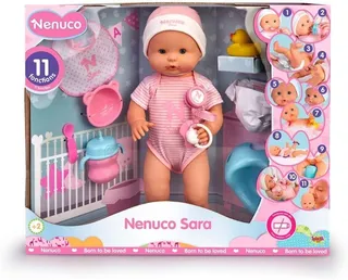 Muñeca Nenuco Sara 11 Funciones