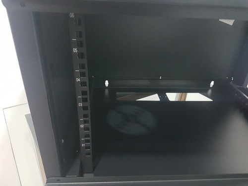 Imagen 6 de 6 de Rack De Red Mural 6u Unidades 19 Pulgadas 450mm Prof Prosoft