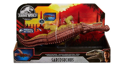 Figura Sarcosuchus Jurassic World Con Movimientos