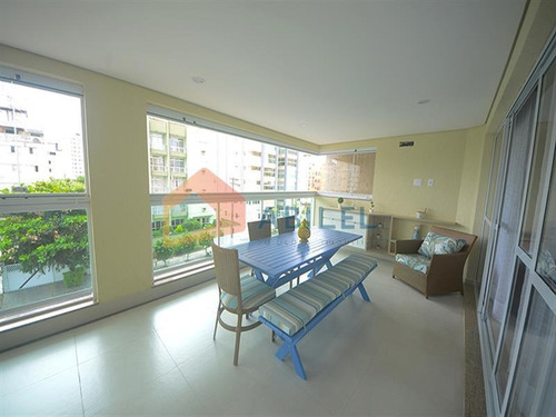 Imagem 3 de 16 de Apartamento Na Praia Da Enseada, Guarujá - 7083