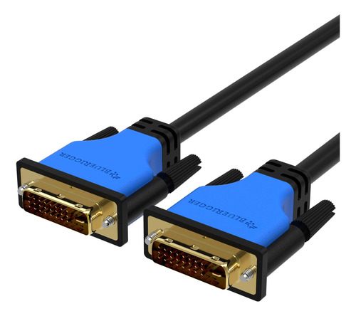 Bluerigger Cable Digital Dvi Macho A Dvi Macho Con Enlace Do