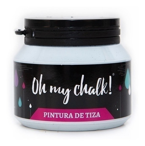 Imagen 1 de 10 de Pintura De Tiza - Oh My Chalk 210 Cc Bruma - Xion Store