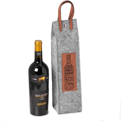 Bolsa De Vino De Fieltro Wines Of The World Con Detalle...