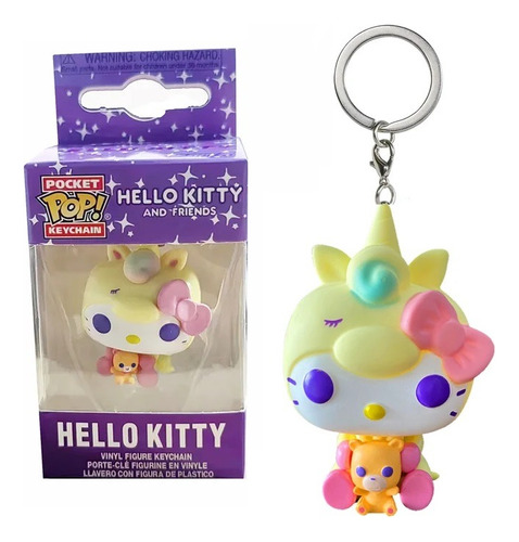 Llavero Funko Hello Kitty Keychain Pop! Kuromi And Friends