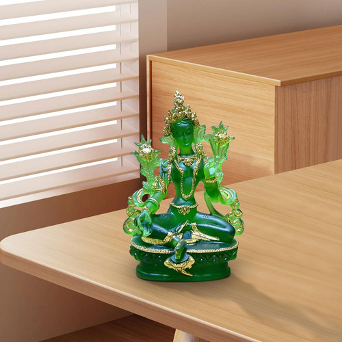 Estatua De Buda Sentado, Figura De Buda, Manualidades Verde