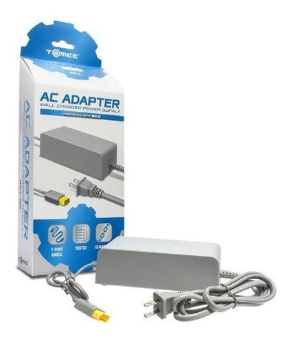 Tomee Adaptador De Ca Para La Consola Wii U