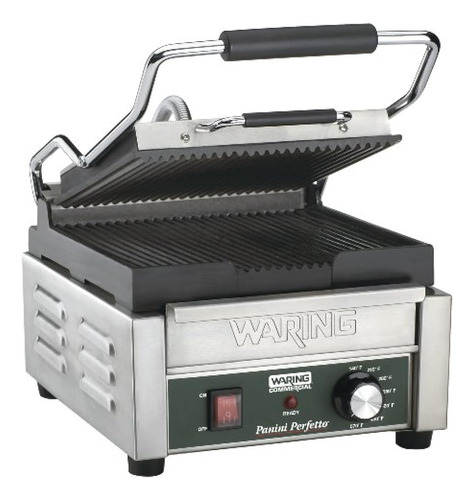 Waring Commercial Wpg150 - Parrilla Panini Compacta De Estil