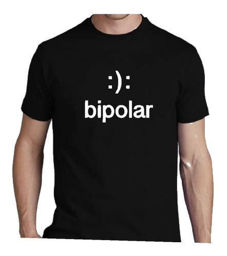 Remera Mujer Bipolar Graciosa Regalo Cumpleaños Mujeres Bipo