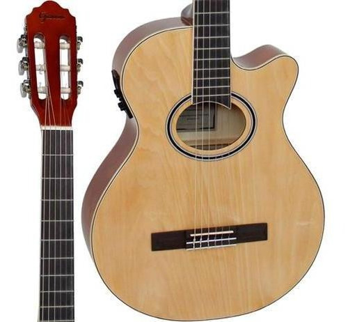 Violão Giannini Nailon Eletroacústico Natural Gnf1dceqng