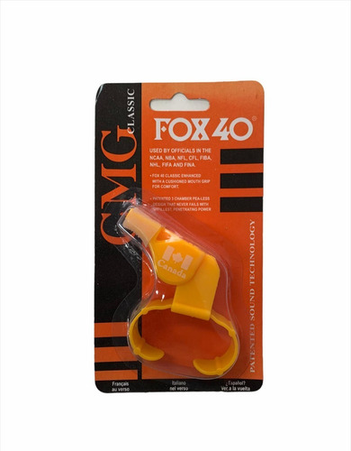 Silbato Fox 40 Con Agarre Para Dedos