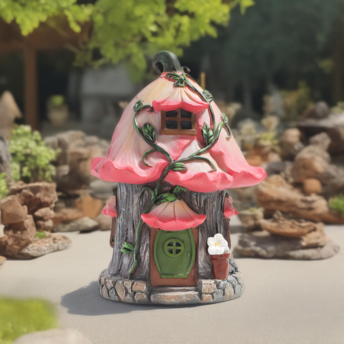 Adornos En Miniatura En L Para Macetas De Jardín Y Resina 00