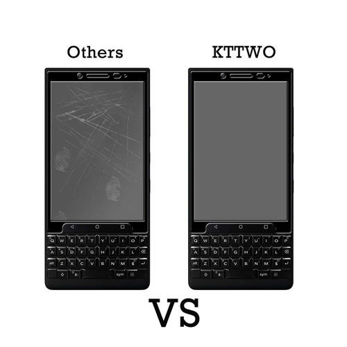 Blackberry Keytwo Key2 Vidrio Templado 4.5 Pulgadas Pack X2