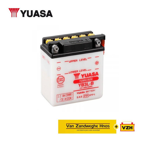 Bateria Yuasa Moto Yb3l-b