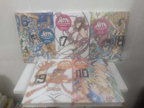 Mangá Os Cavaleiros Do Zodíaco Kanzenban 1 Ao 10